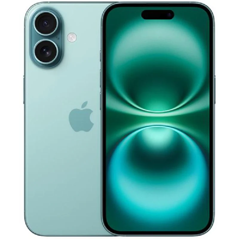 هاتف iPhone 16 من Apple – إصدار 1SIM + eSIM بسعة 128GBاخضر فاتح