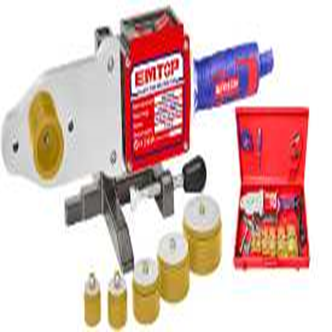 plastic tube welding tools-مكنة لحام أنابيب بلاستيك
