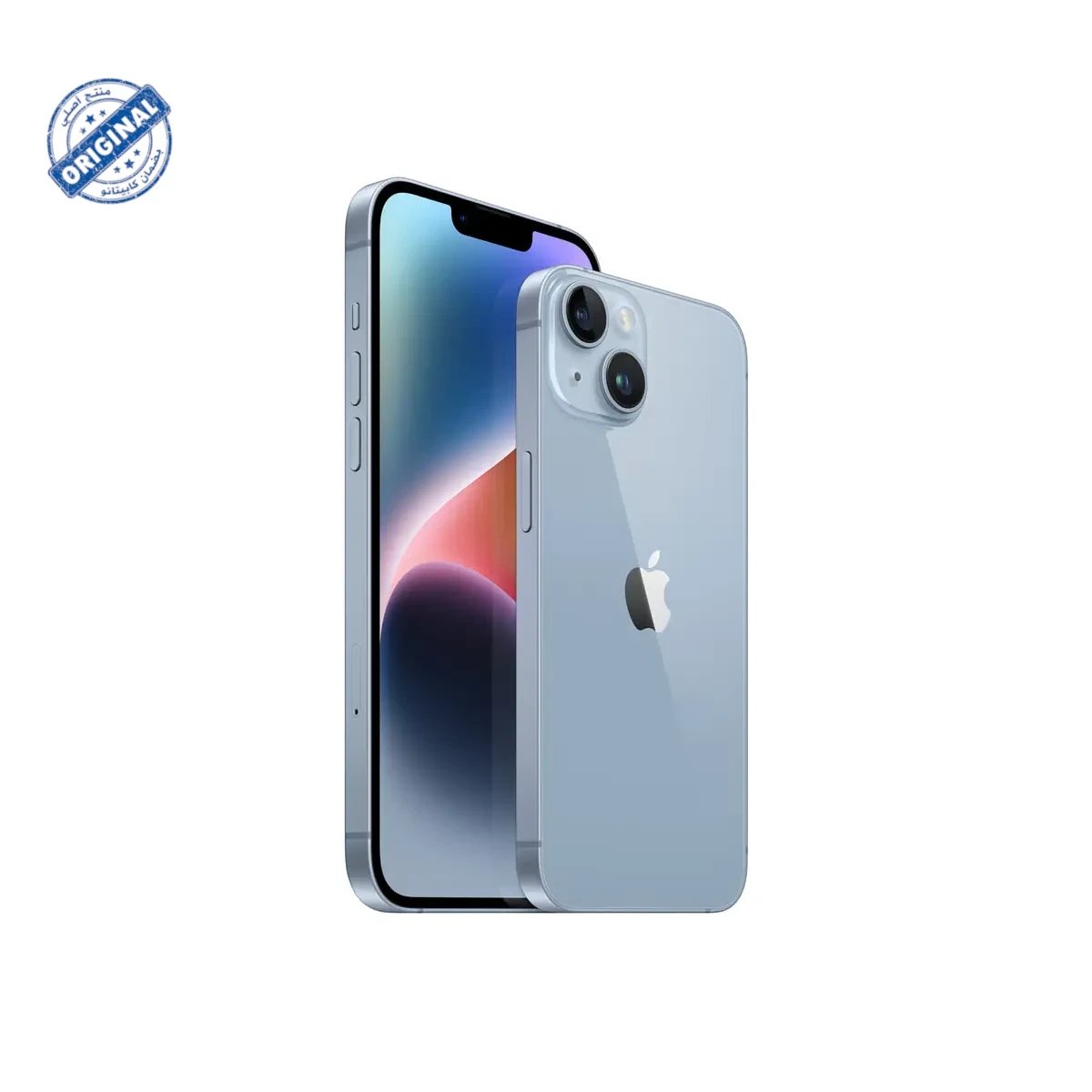 هاتف iPhone 14 من Apple – إصدار 1SIM + eSIM بسعة 256GB ازرق فاتح