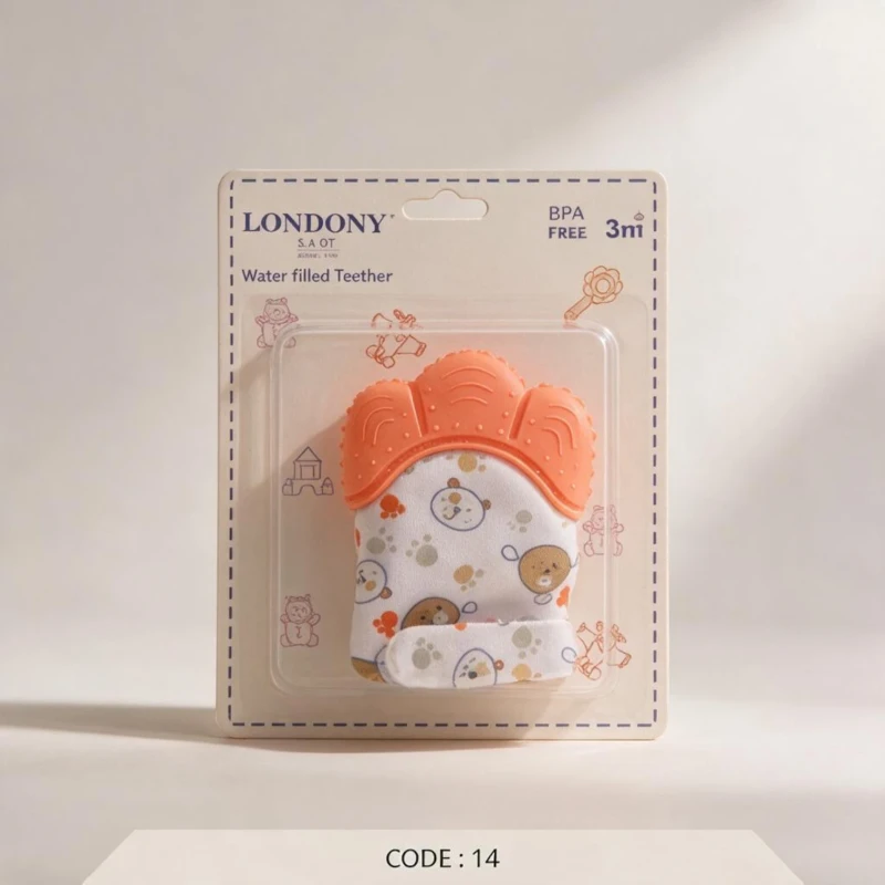 عضاضة قفاز مائية للأطفال LONDONY لعمر 3 أشهر فأكثر code:14
