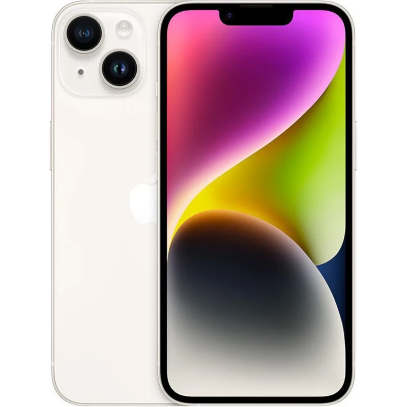 هاتف iPhone 14 من Apple – إصدار 1SIM + eSIM بسعة 256GB بيج