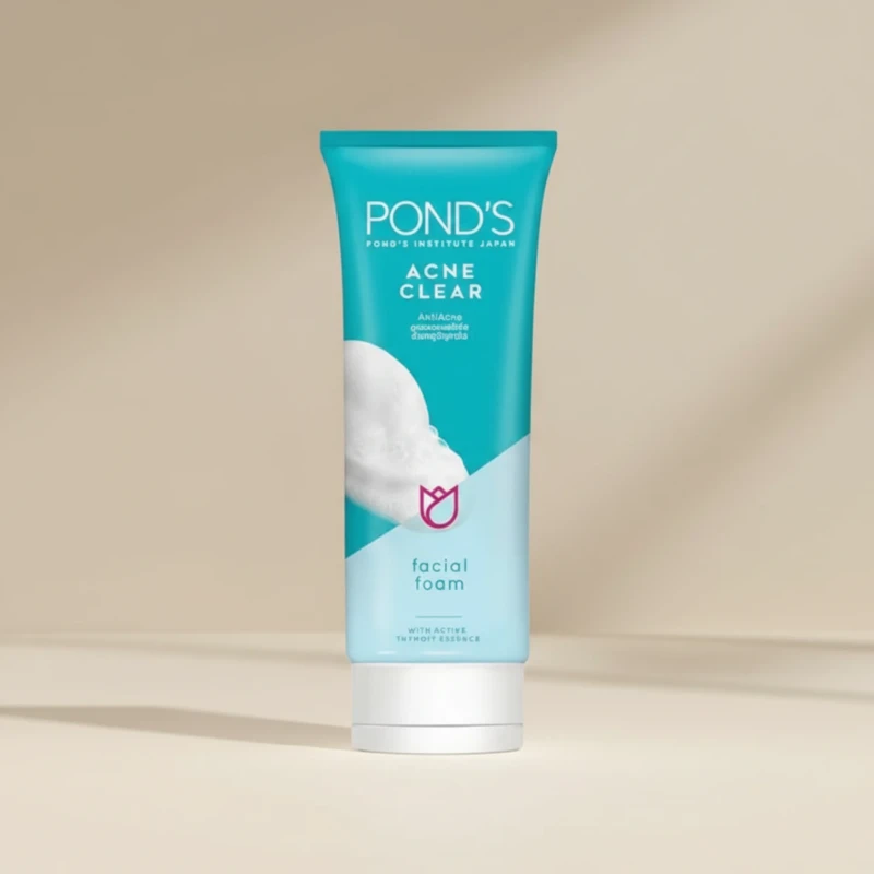 غسول وجه رغوي POND’S Acne Clear للحبوب