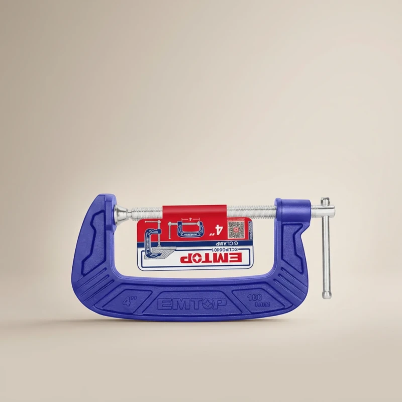 مشبك تثبيت حرف G من EMTOP مقاس 4 بوصات موديل ECLPG0401.