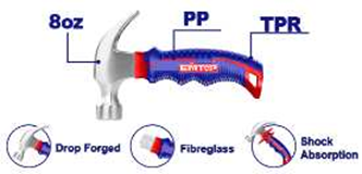 مطرقة مخلب 80Z-Mini claw hammer