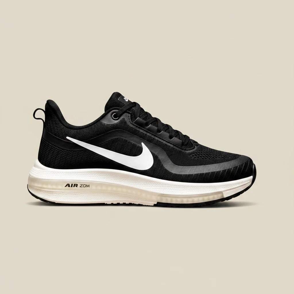 حذاء رياضي رجالي Air Zoom HLD20 – لون أسود وأبيض