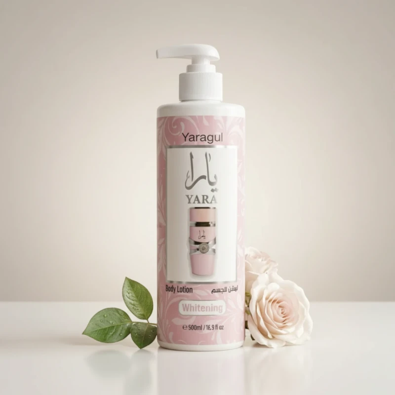 لوشن الجسم يارا المرطب والمفتح – Yara Body Lotion Whitening 500 مل